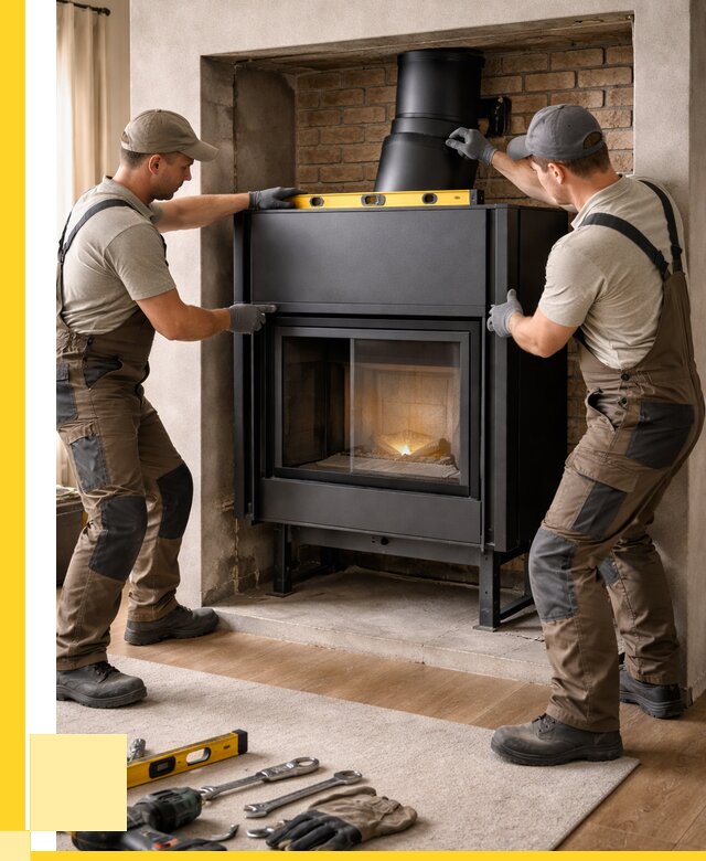 Установка каминных топок в Новошахтинске под ключ от 18749 р. | ЭриданНвш