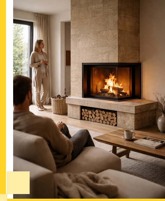 Угловые камины из кирпича установка в Новошахтинске от 156240 р. ЭриданНвш