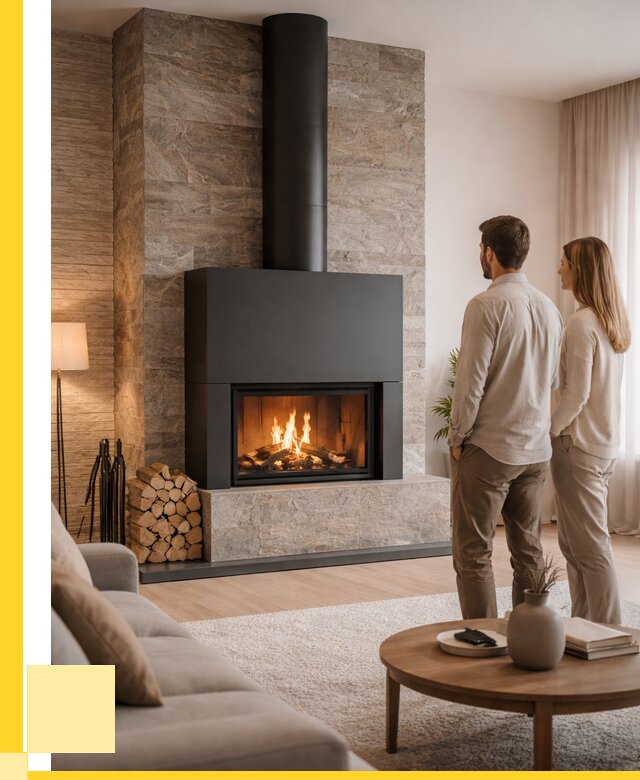 Закрытые камины под ключ в Новошахтинске от 124992 р., ЭриданНвш