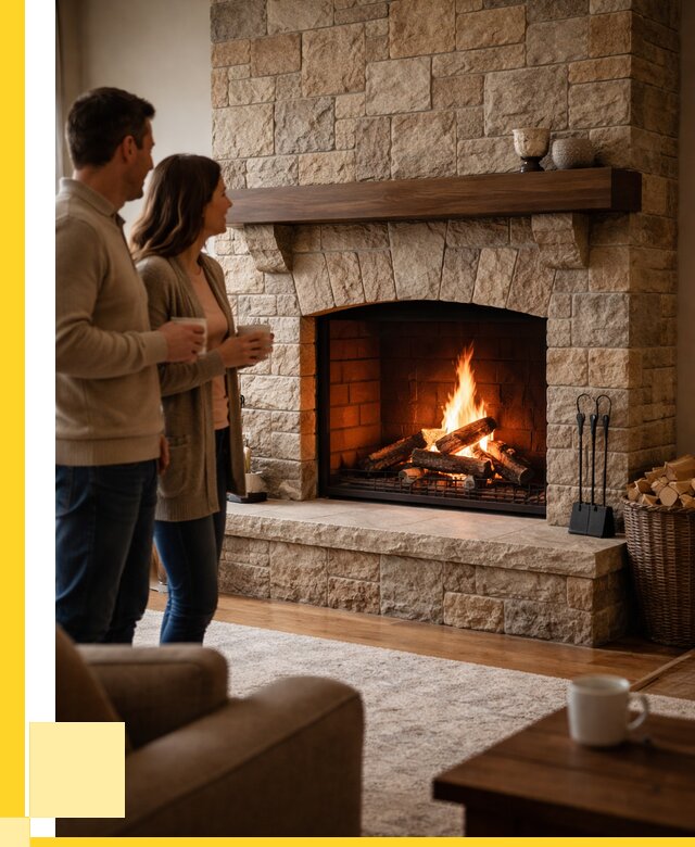 Каменные камины на заказ в Новошахтинске от 187488 р. | ЭриданНвш