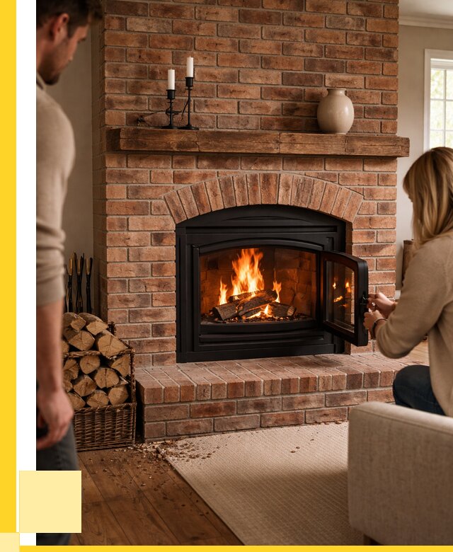 Кирпичные камины под ключ в Новошахтинске от 156240 р. | ЭриданНвш