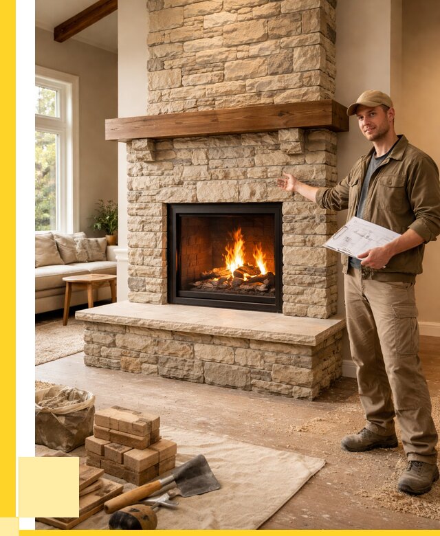 Камины под ключ в Новошахтинске от 187488 р. | ЭриданНвш — установка