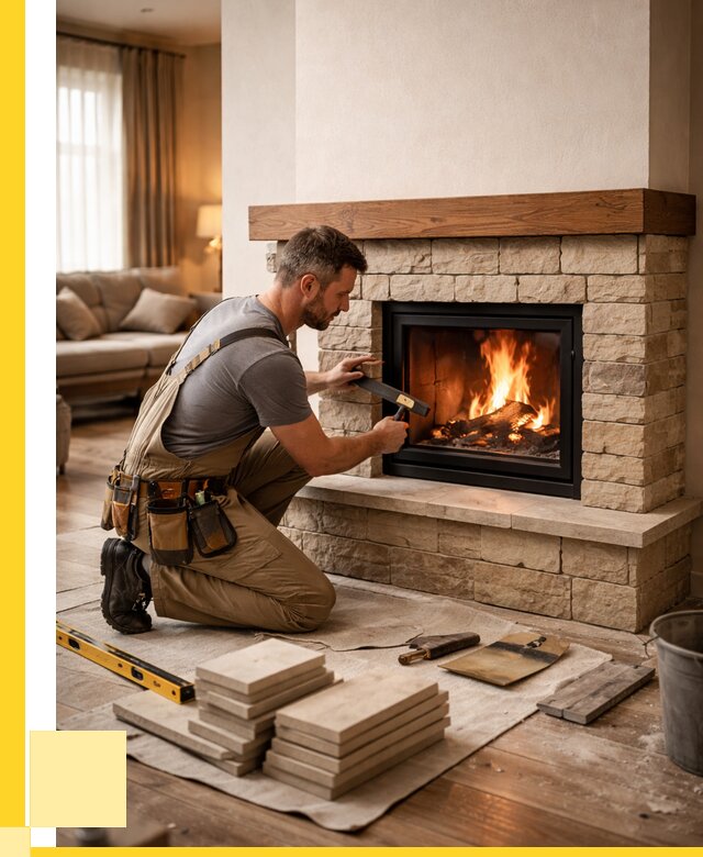 Строительство каминов в Новошахтинске от 156240 р., ЭриданНвш - под ключ