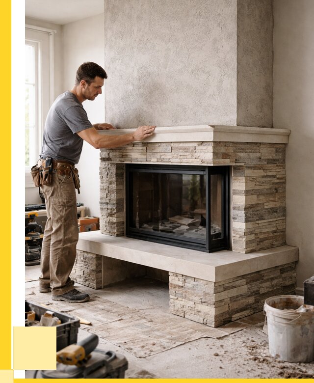 Изготовление каминов под ключ в Новошахтинске от 156240 р. | ЭриданНвш