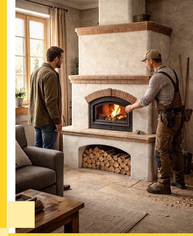 Печи камины в Новошахтинске: кирпичные, изразцовые от 62496 р. | ЭриданНвш