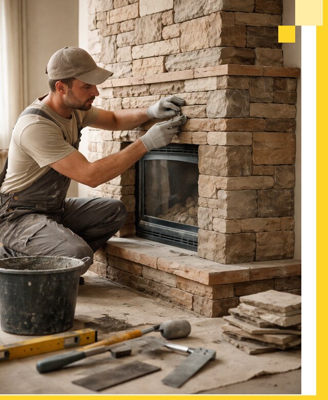 Проектирование и установка печей-каминов под ключ в Новошахтинске