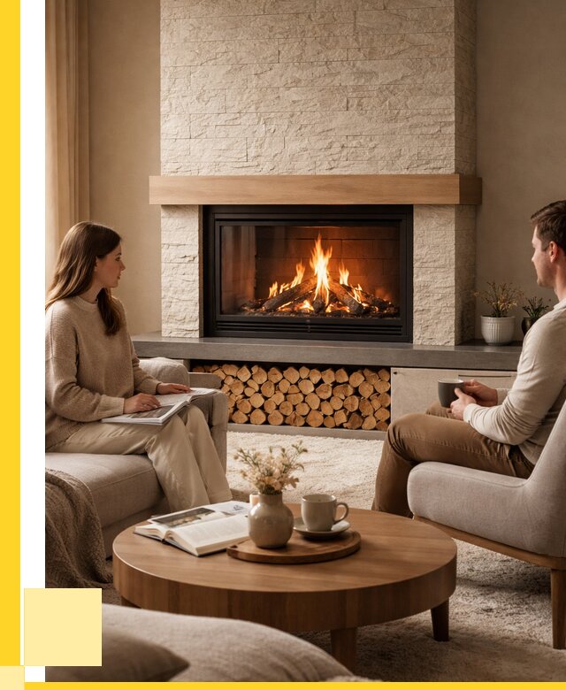 Камины со стеклом в Новошахтинске от 187488 р. | ЭриданНвш — топки 3 стекла