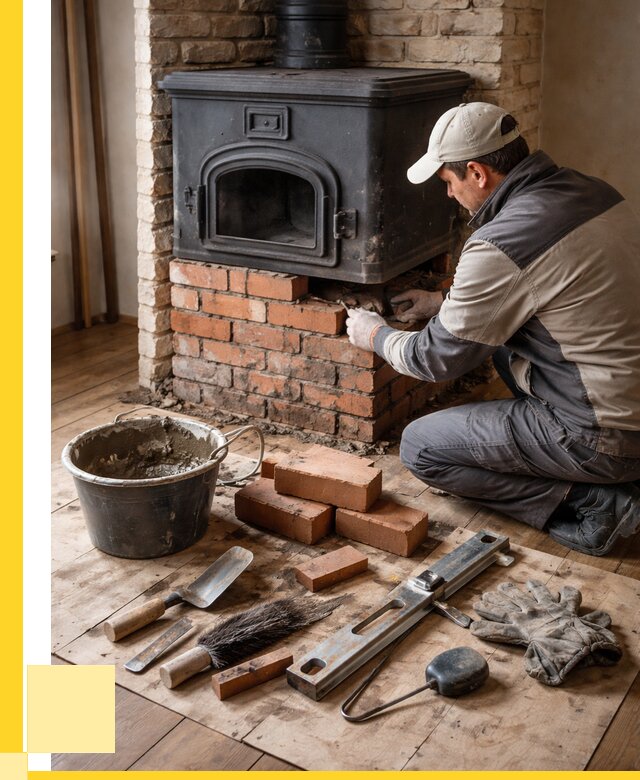 Ремонт печей в Новошахтинске от 12499 р., услуги печника ЭриданНвш