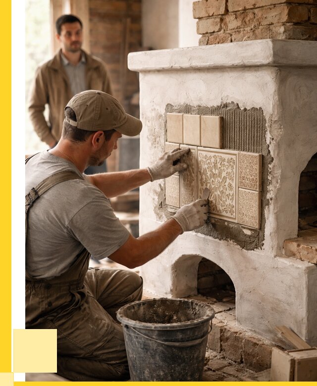 Отделка печей и банных печей в Новошахтинске от 36456 р. | ЭриданНвш