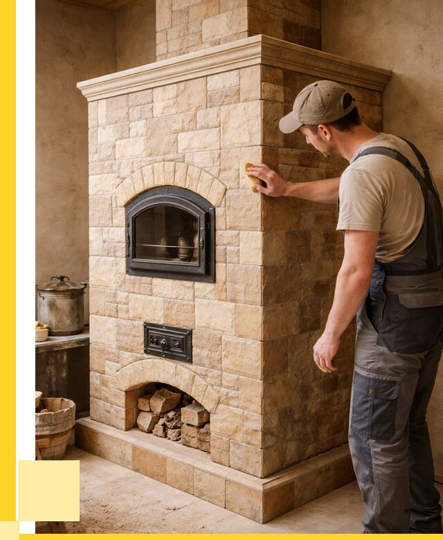 Облицовка печей в Новошахтинске от 4687 р. под ключ | ЭриданНвш