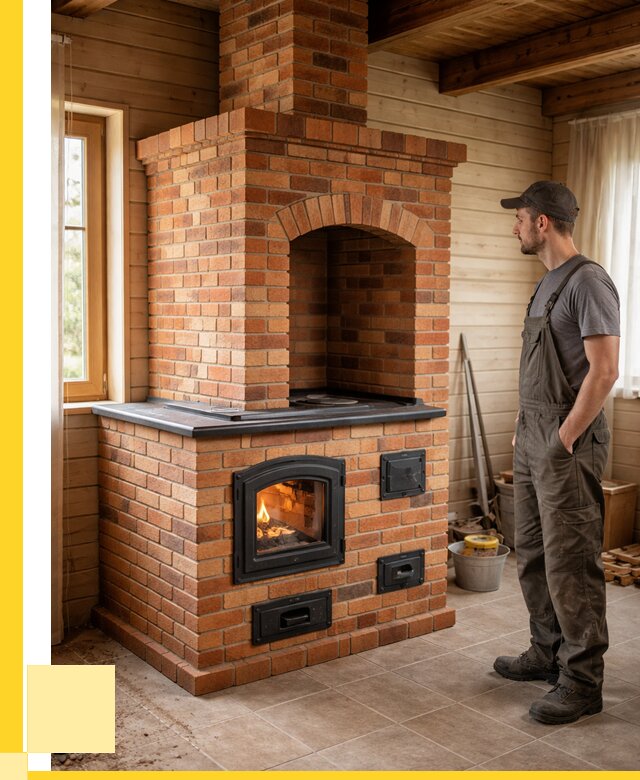 Кирпичные печи в Новошахтинске: купить от 156240 р. | ЭриданНвш
