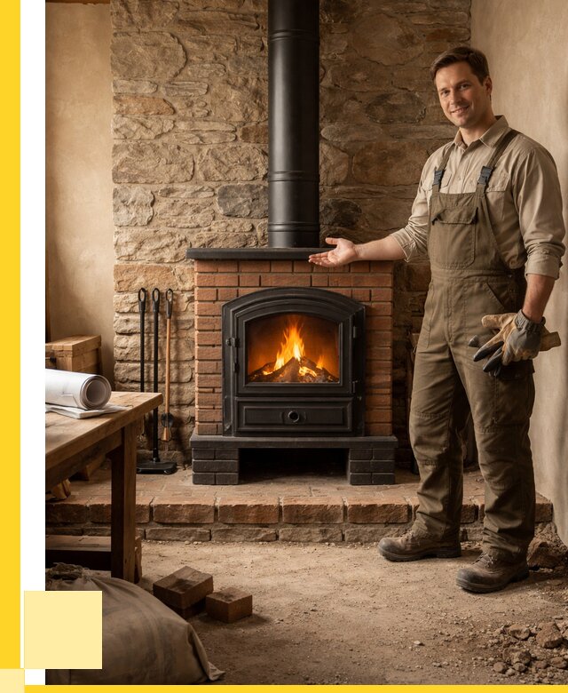 Печи отопительные из кирпича в Новошахтинске от 83328 р., ЭриданНвш