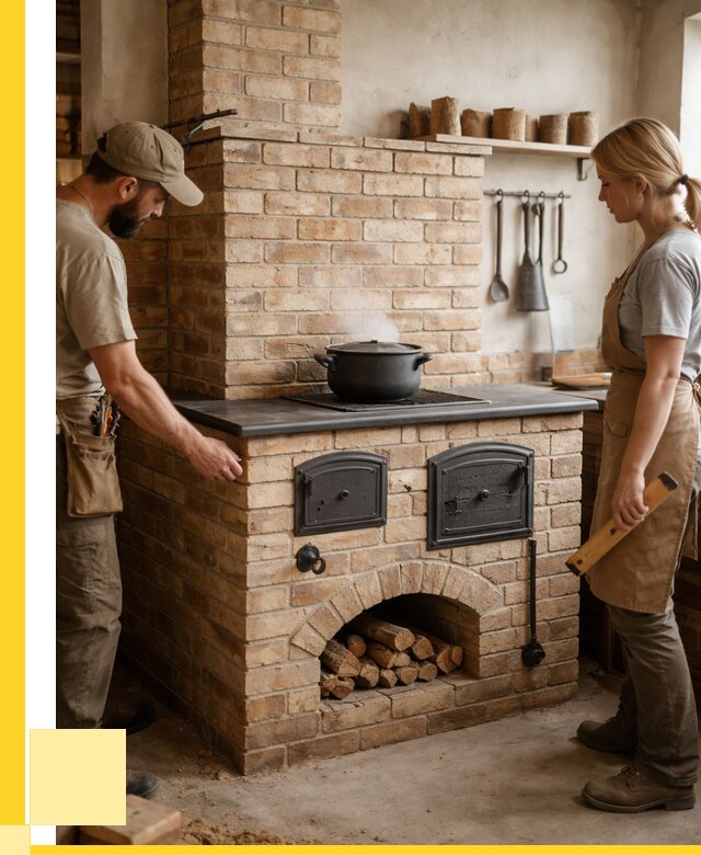 Варочно отопительные печи в Новошахтинске от 93744 р. | ЭриданНвш