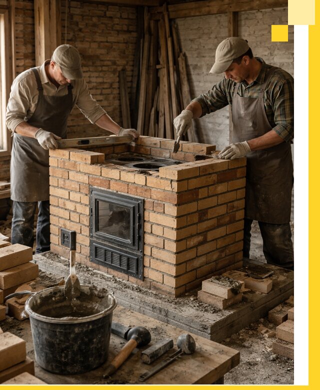 Изготовление и установка варочных печей под ключ в Новошахтинске