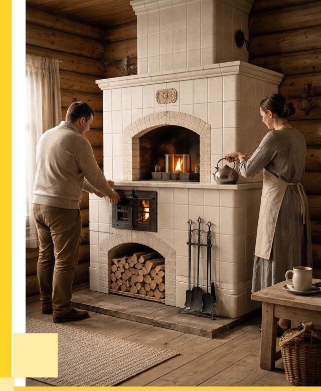 Русские печи в Новошахтинске: установка от 156240 р. ЭриданНвш