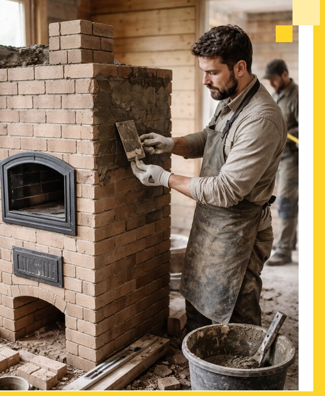 Изготовление и установка печей-шведок под ключ в Новошахтинске