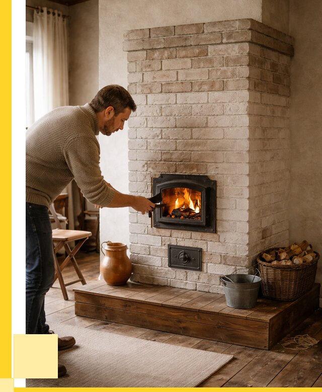 Печь голландка из кирпича в Новошахтинске от 88536 р. | ЭриданНвш