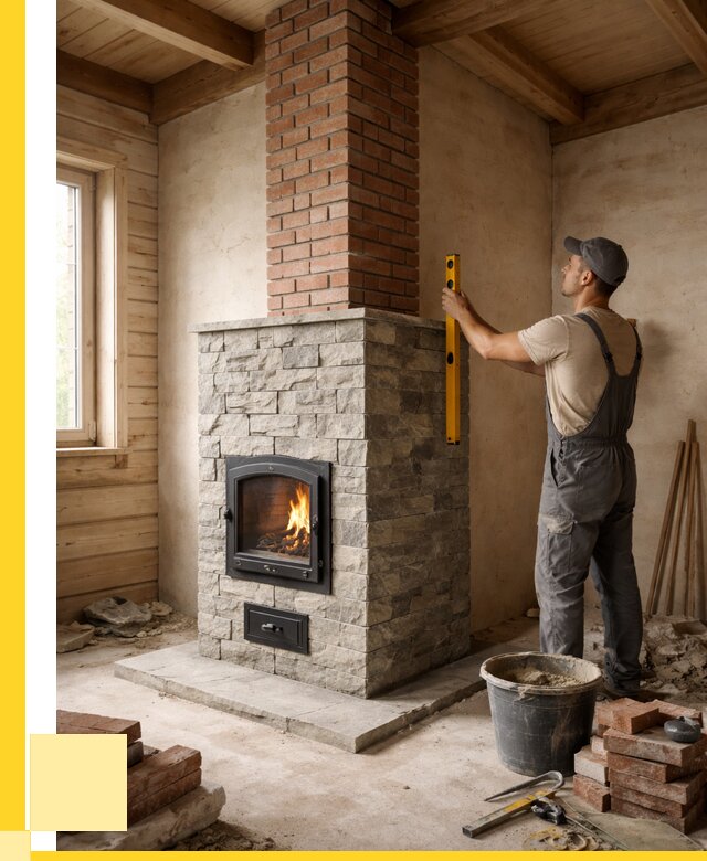 Печи и дымоходы под ключ в Новошахтинске от 46872 р., ЭриданНвш