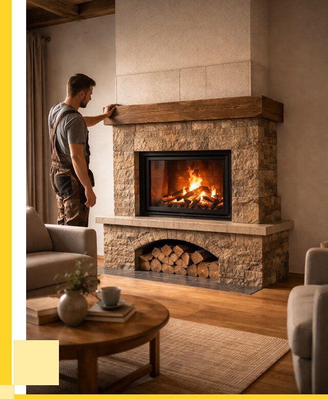 Печи камины для дома под ключ в Новошахтинске от 57288 р. | ЭриданНвш