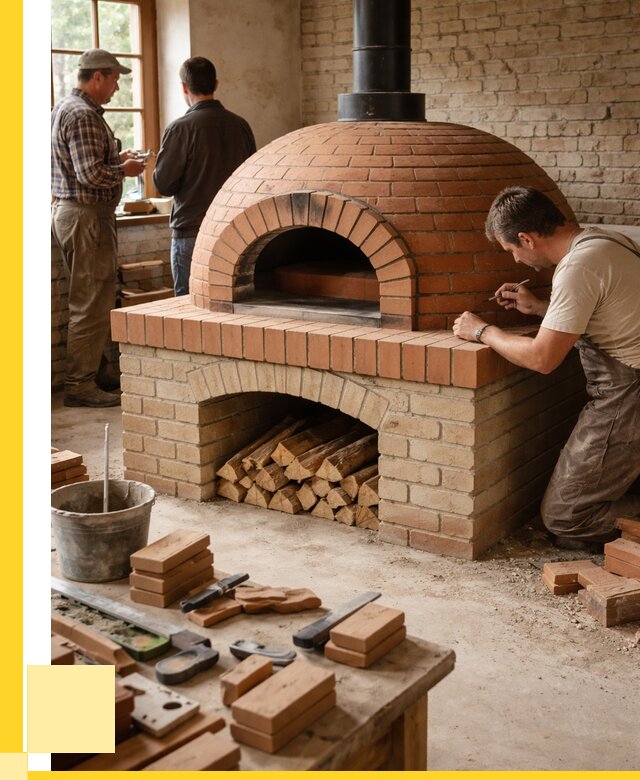 Помпейская печь дровяная для пиццы в Новошахтинске | ЭриданНвш от 208320 р.