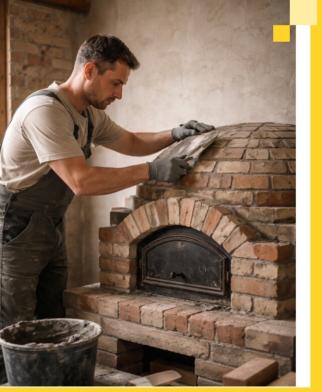 Изготовление и монтаж помпейских печей на заказ в Новошахтинске