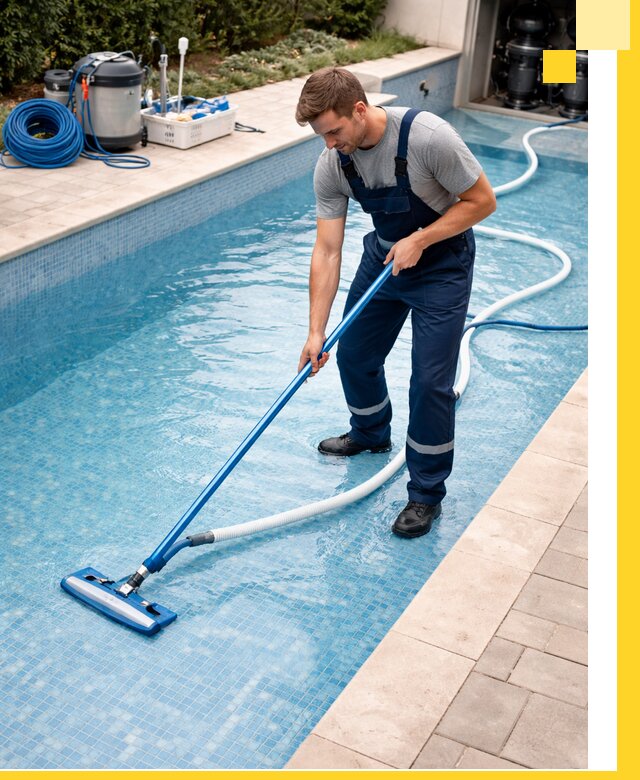 Профессиональная чистка бассейнов и фильтров в Новошахтинске под ключ