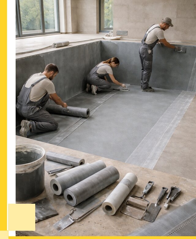 Гидроизоляция бассейнов в Новошахтинске от 2083 р., ЭриданНвш