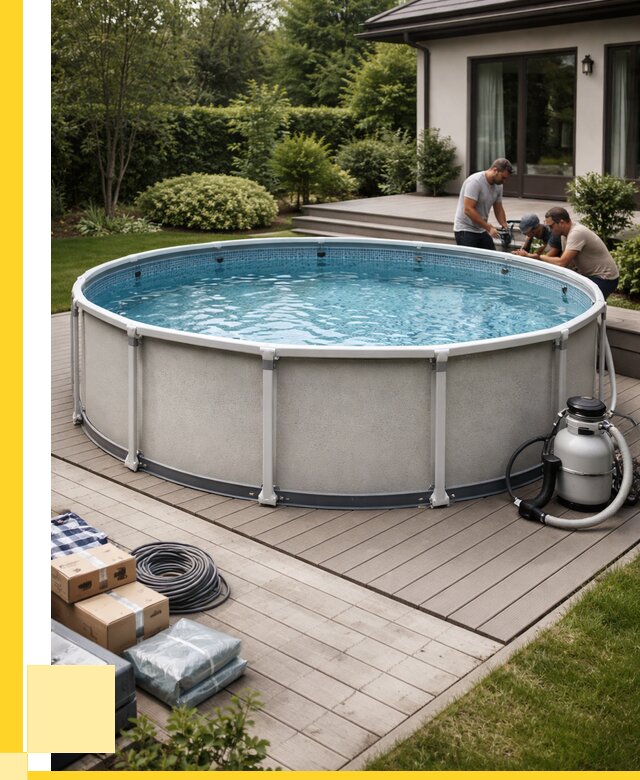 Купить каркасные бассейны в Новошахтинске от 46872 р. | ЭриданНвш