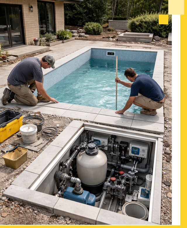 Строительство качественных домашних бассейнов под ключ в Новошахтинске