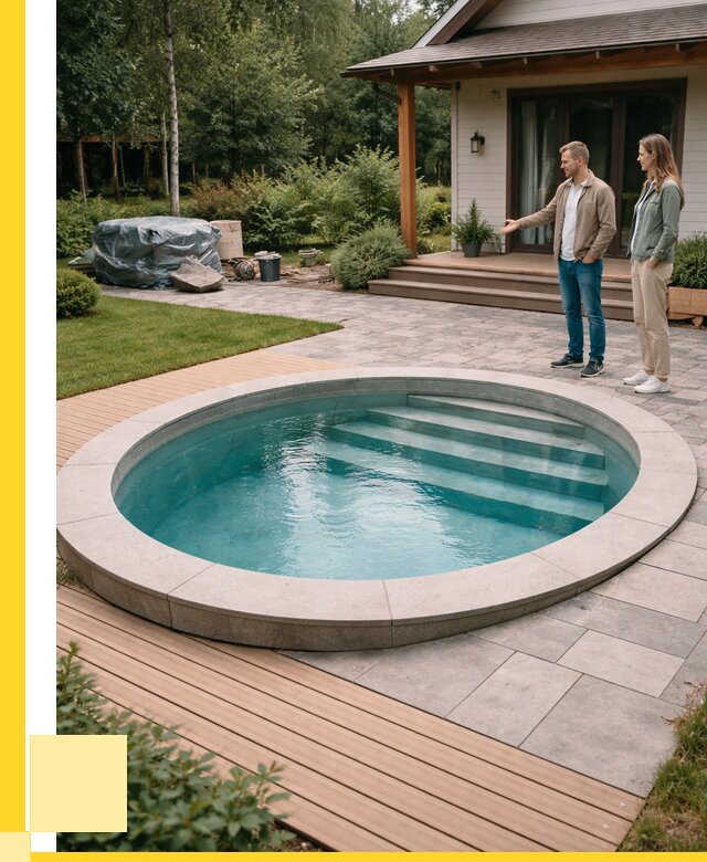 Бассейн на даче под ключ в Новошахтинске от 208320 р., ЭриданНвш