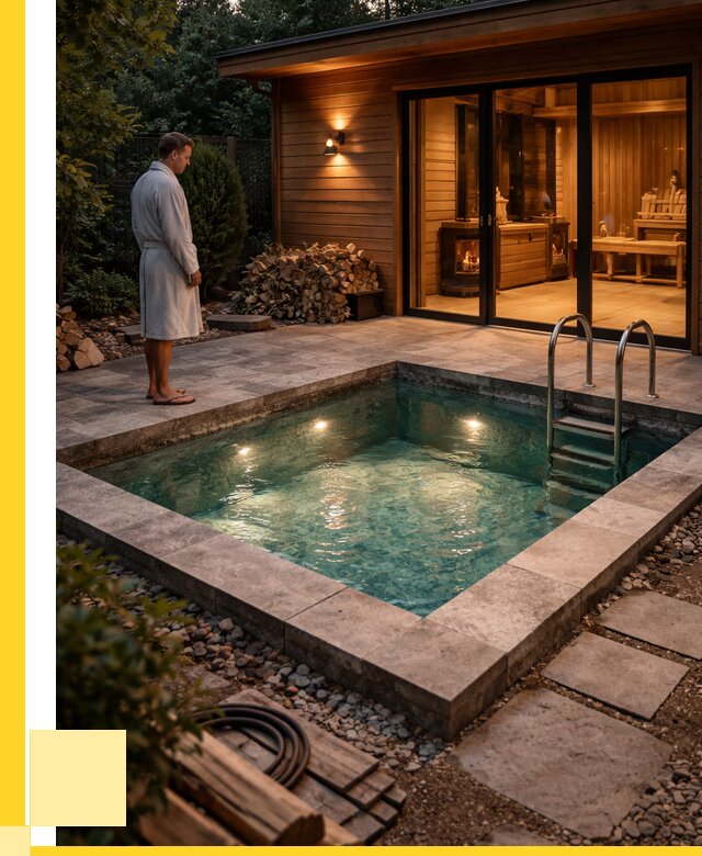 Бани с бассейном под ключ в Новошахтинске от 98952 р. | ЭриданНвш