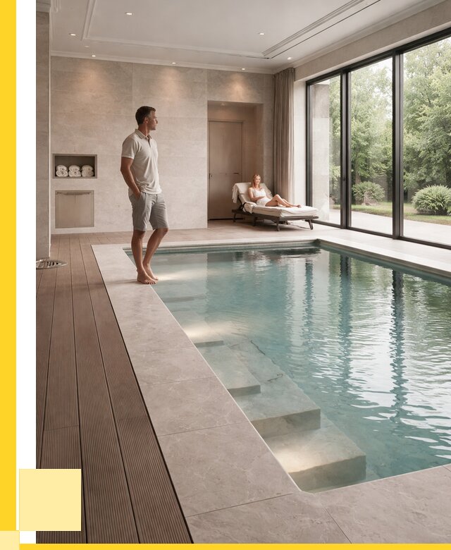 Бассейны в коттедже под ключ в Новошахтинске от 1249920 р. | ЭриданНвш