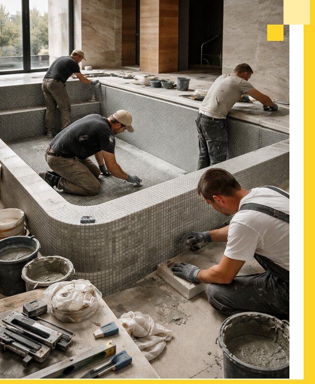 Строительство и установка СПА бассейнов под ключ в Новошахтинске