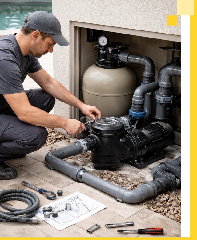 Поставка, монтаж и сервис насосов для бассейнов в Новошахтинске