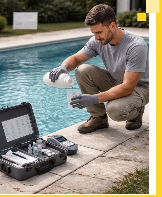 Профессиональная дезинфекция воды в бассейне в Новошахтинске