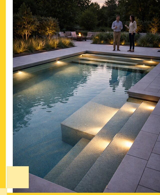 Освещение бассейнов в Новошахтинске под ключ от 26040 р. | ЭриданНвш