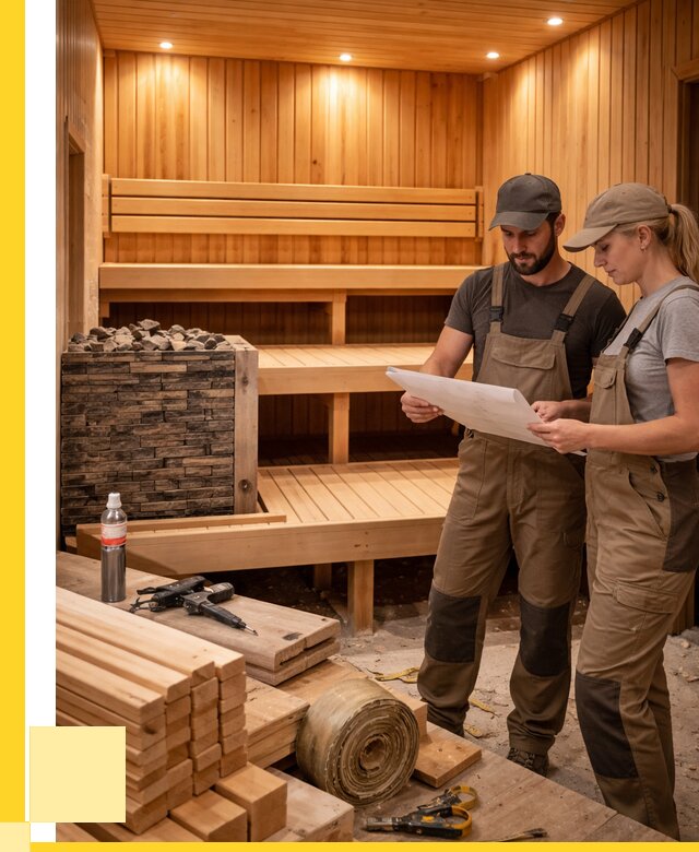 Строительство саун в Новошахтинске под ключ от 260400 р., ЭриданНвш