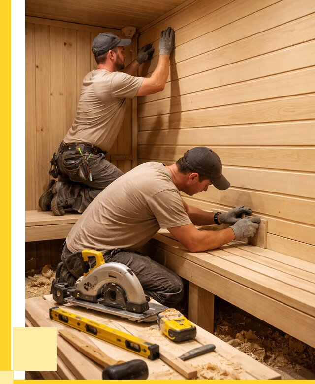 Обшивка саун вагонкой в Новошахтинске от 2604 р. | ЭриданНвш