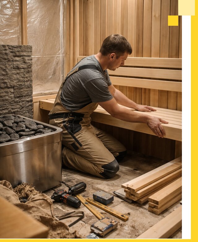 Сауны для дома под ключ с проектированием и монтажом в Новошахтинске