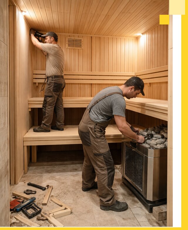 Купить сауну под ключ в Новошахтинске с монтажом и гарантией