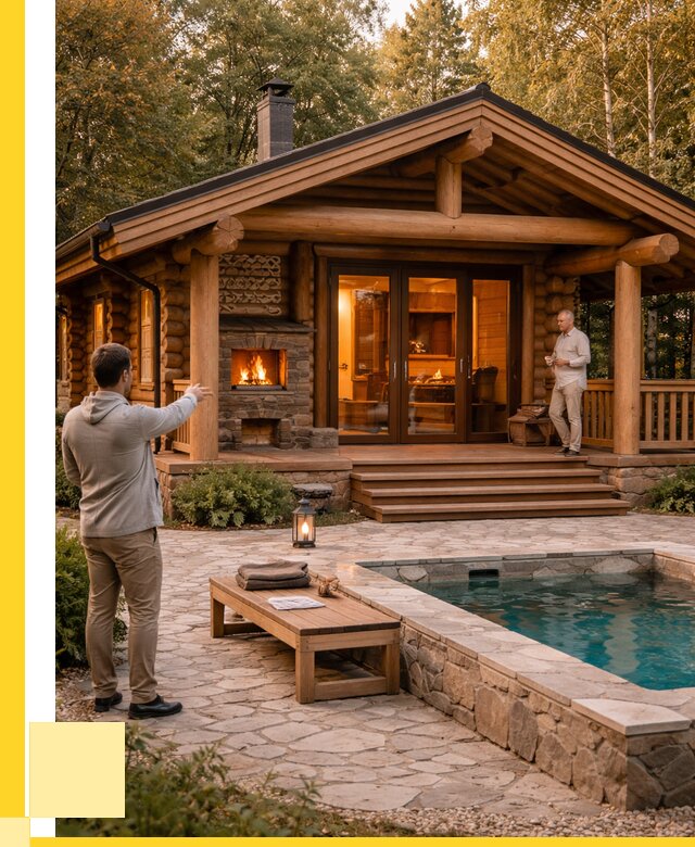 Проекты бань и хамам в Новошахтинске от 26040 р. | ЭриданНвш