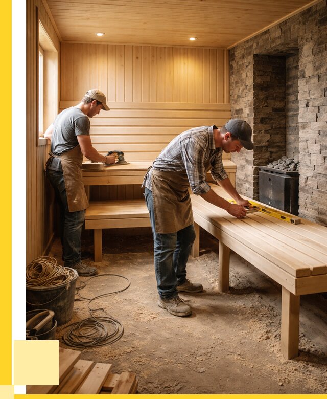 Отделка бани в Новошахтинске: внутренняя отделка от 3125 р. | ЭриданНвш