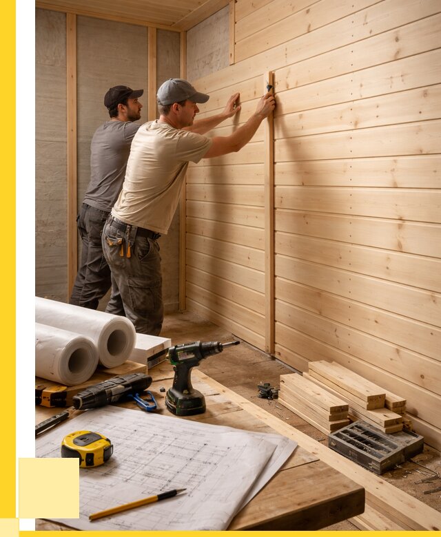 Обшивка бани вагонкой в Новошахтинске от 1250 р., ЭриданНвш