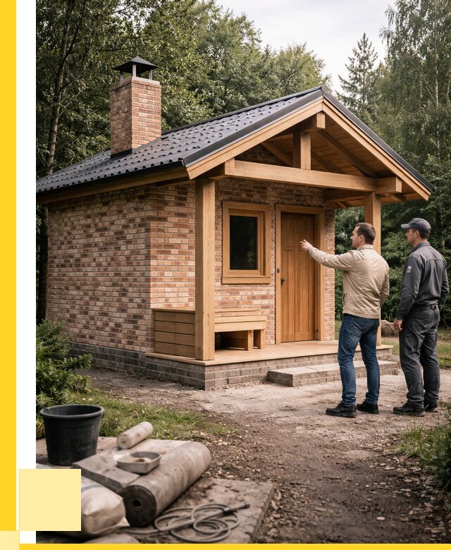 Кирпичные бани и печи в Новошахтинске от 364560 р. | ЭриданНвш