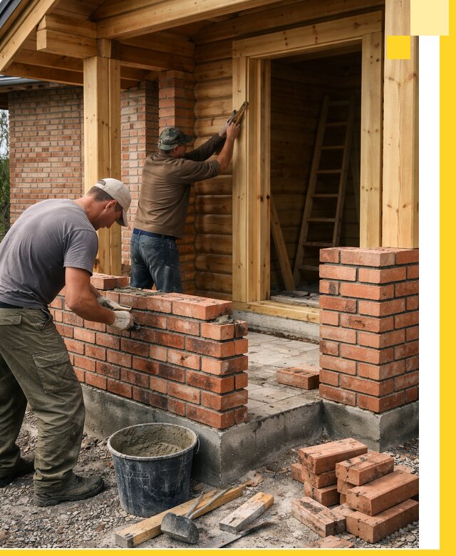 Строительство кирпичных бань под ключ в Новошахтинске с гарантией качества