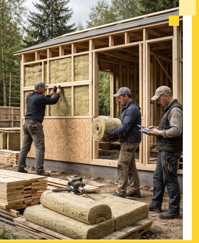 Проектирование и строительство каркасных бань в Новошахтинске под ключ