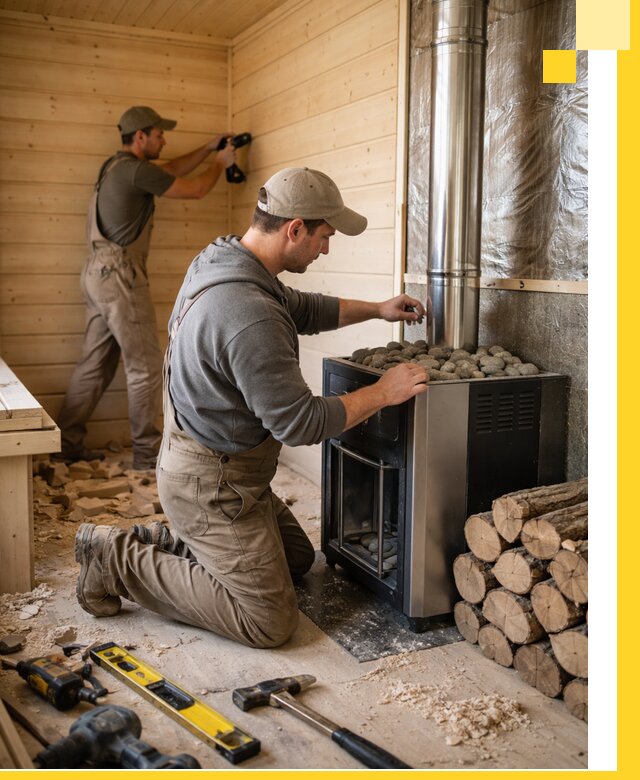 Строительство деревянных бань под ключ в Новошахтинске проекты и монтаж