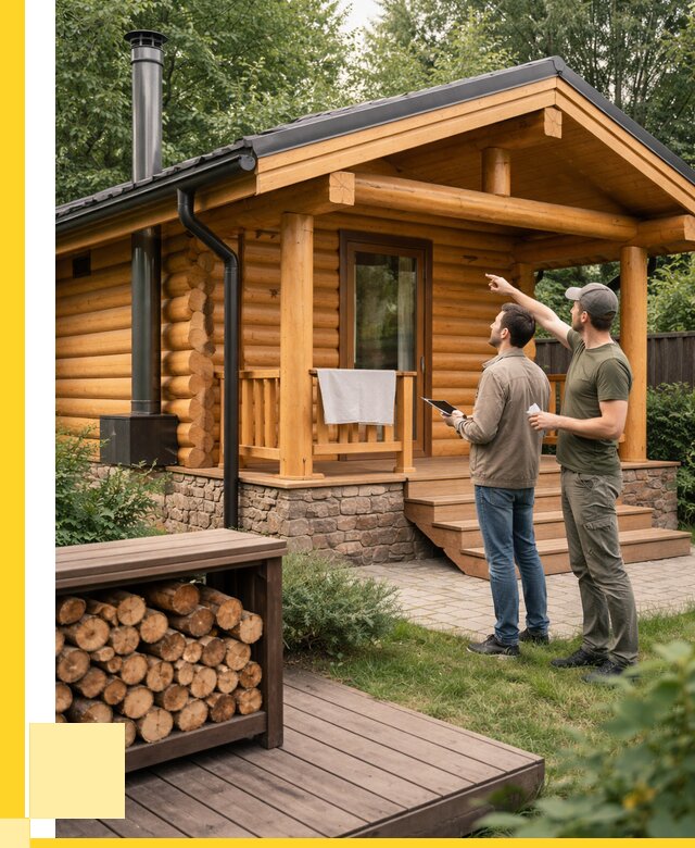 Бани для дачи под ключ в Новошахтинске от 260400 р. | ЭриданНвш