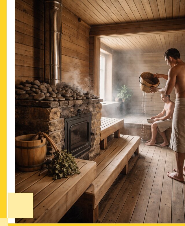 Интерьеры бань и обшивка изнутри в Новошахтинске от 88536 р. | ЭриданНвш