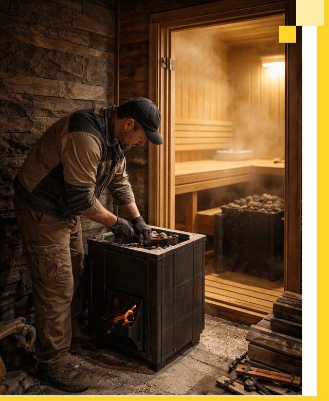 Строительство бани с сауной под ключ в Новошахтинске от проекта до сдачи